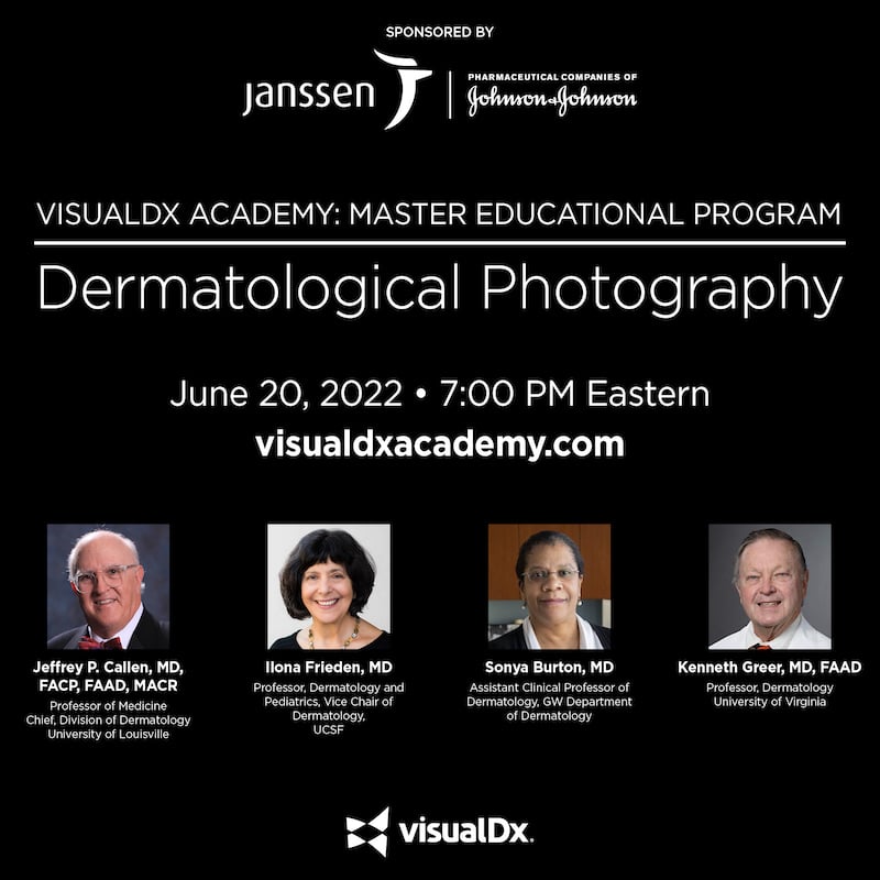 VisualDx Academy Dermatological Photography VisualDx