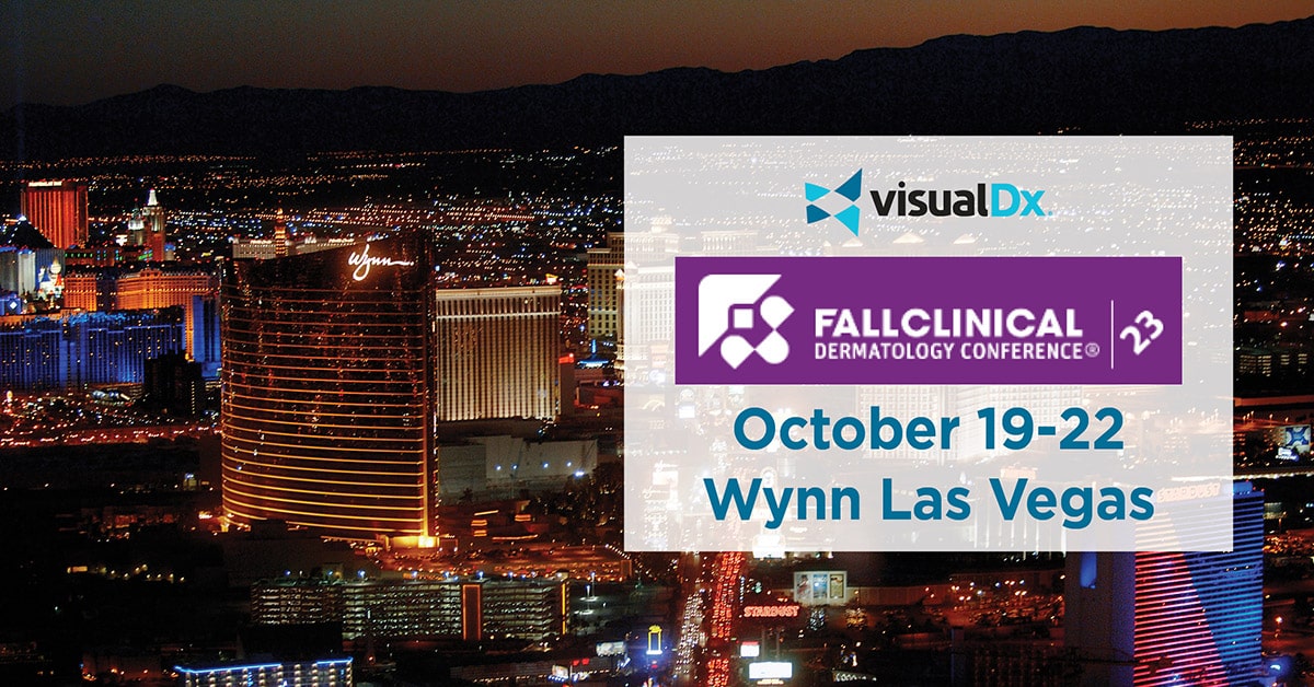 Fall Clinical Dermatology Conference VisualDx